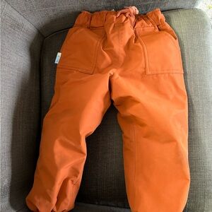 Jan & Jul fleece lined rain pants 2t